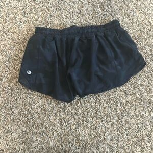 Lululemon camouflage shorts. 2.5 inch and size 4.